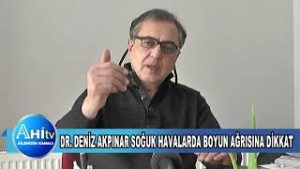 Doktor Deniz Akpınar Soğuk Havalarda Boyun Ağrısına Dikkat