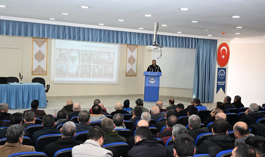 İl Müftülüğü Personellerine Konferans Kırşehir İl Emniyet Müdürlüğü Toplum Destekli