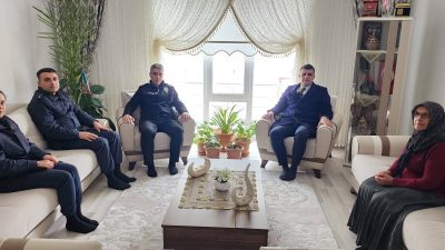 Mucur Kaymakamı Emre YEŞİLBAŞ Şehit Ailelerine Ziyaret. Mucur Kaymakamı Emre