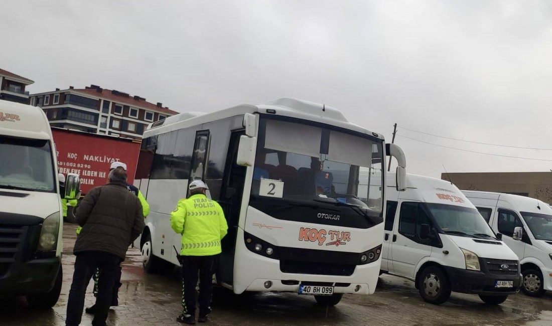 Öğrenci Servis Araçlarının Denetimi Yapıldı. Taşıma Yoluyla Eğitim’e Erişim Yönetmeliği