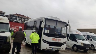 Öğrenci Servis Araçlarının Denetimi Yapıldı. Taşıma Yoluyla Eğitim’e Erişim Yönetmeliği