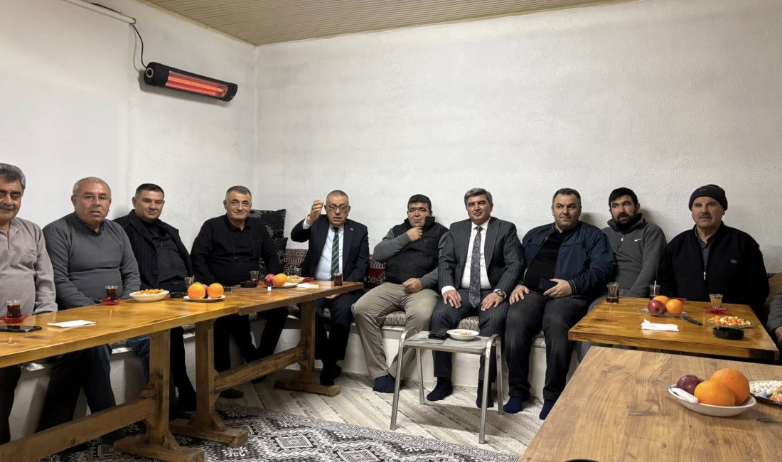 Mhp Kırşehir İl Başkanlığı Komşum nasılsın derdin derdimizdir ziyaretleri devam