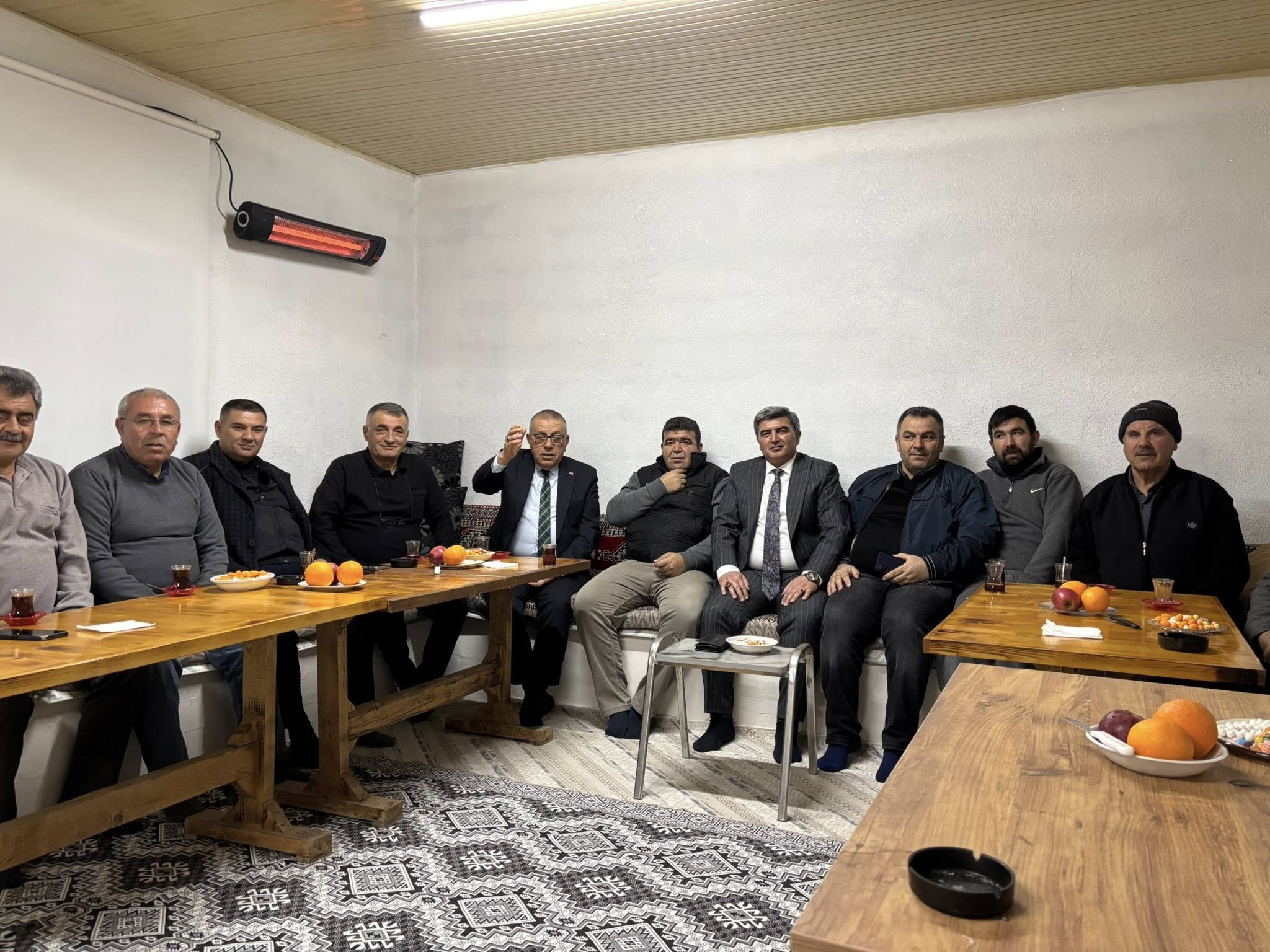 Mhp Kırşehir İl Başkanlığı Komşum nasılsın derdin derdimizdir ziyaretleri devam