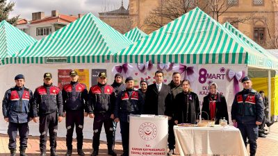 Kaman Kaymakamlığından 8 Mart Dünya Kadınlar Günü Standı 8 Mart