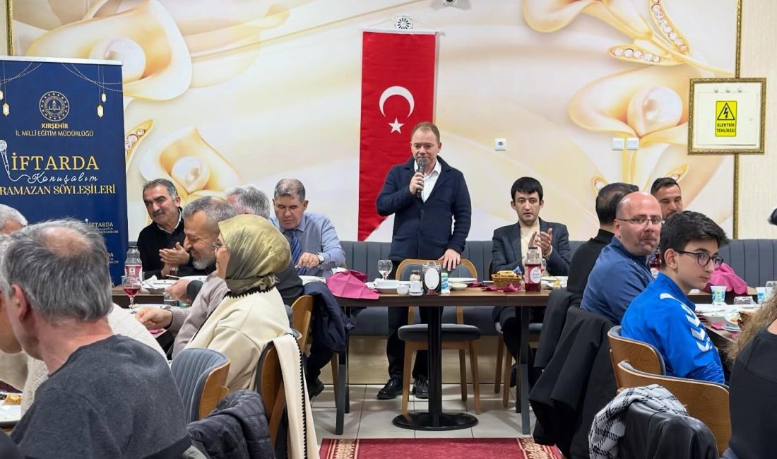 Kırşehir İl Millî Eğitim Müdürlüğümüz Personel İftar Programı Gerçekleştirildi. “Maarifin