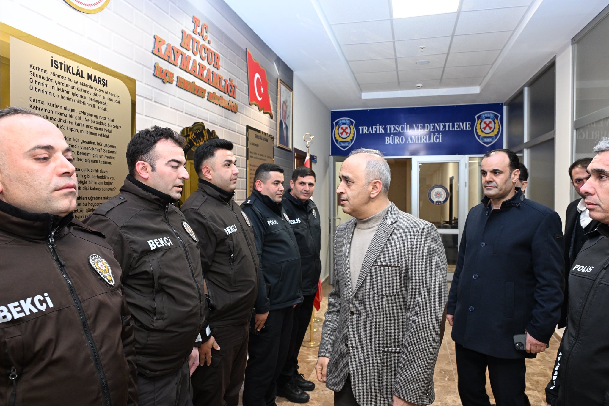 Kırşehir İl Emniyet Müdürü Dr. Mesut Görücü’den Mucur İlçe Emniyet