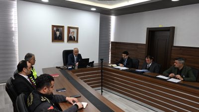 Haftalık Genel Asayiş Değerlendirme Toplantısı Gerçekleştirildi Kırşehir İl Emniyet Müdürü