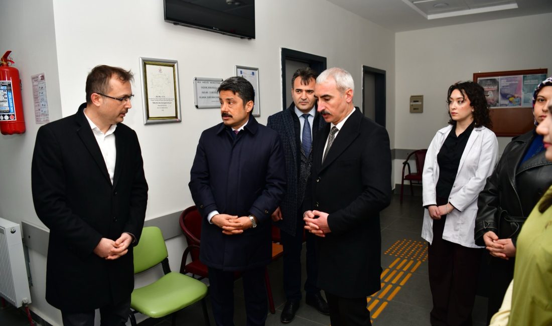 Vali Murat Sefa Demiryürek Özbağ Aile Sağlığı Merkezini İnceledi Vali