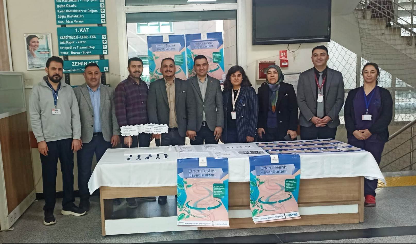 Kolorektal Kanser Farkındalığı Etkinliği Yapıldı Kırşehir Eğitim ve Araştırma Hastanesinde