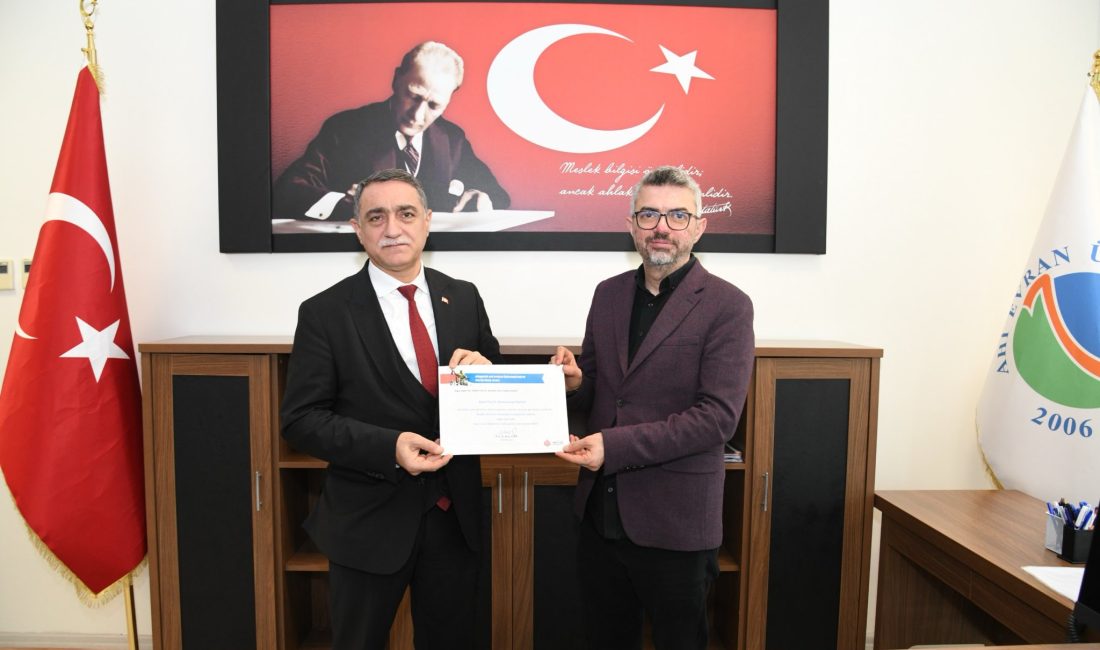 Prof. Dr. Mustafa Kasım KARAHOCAGİL’den Hayırlı Olsun Ziyareti Ahi Evran