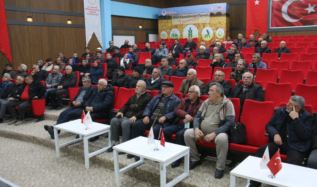 Bitki Koruma Ürünleri Uygulama Belgesi Eğitimi düzenlendi Kırşehir İl Tarım