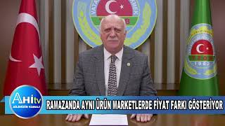 Ramazanda Aynı Ürün Marketlerde Fiyat Farkı Gösteriyor