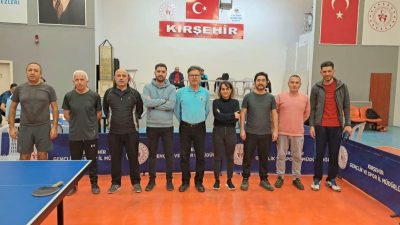 Bir Raket ile, Hayat Boyu Hareket” Kırşehir Masa Tenisi İl