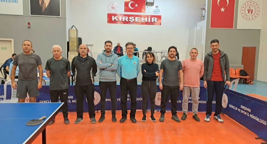 Bir Raket ile, Hayat Boyu Hareket” Kırşehir Masa Tenisi İl