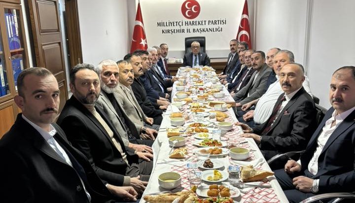 Mhp Kırşehir İl Başkanlığı Terörsüz Türkiye İçin İftarda Bir Araya