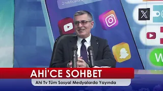 Ahice Sohbetin Konuğu Ahi Evran Üniversitesi Rektör Yardımcısı Profesör Doktor