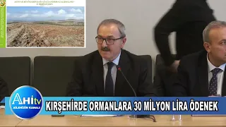 KIRŞEHİRDE ORMANLARA 30 MİLYON LİRA ÖDENEK