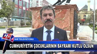 TÜRK EĞİTİM SEN KIRŞEHİR ŞUBE BAŞKANI HÜDAİ PAKEL CUMHURİYETİN ÇOCUKLARININ