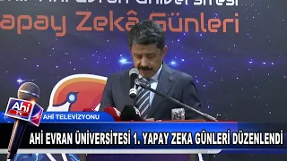 Ahi Evran Üniversitesi 1. Yapay Zeka Günleri Düzenlendi