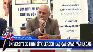 Ahi Evran Üniversitesinde Bakanlık Onay Verdiğinde Tıbbi Bitkilerden İlaç Çalışması