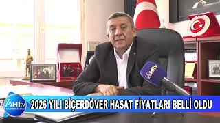 2026 YILI BİÇERDÖVER HASAT FİYATLARI BELLİ OLDU