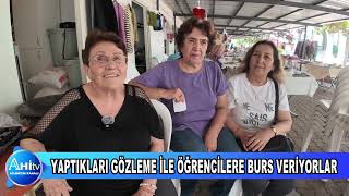 YAPTIKLARI GÖZLEME İLE ÖĞRENCİLERE BURS VERİYORLAR