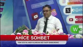 Ahice Sohbetin Konuğu Eğitim Gücü Sendikası Kırşehir Temsilcisi RAMAZAN KIRBOĞA
