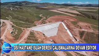 KIRŞEHİRDE DSİ HASTANE ISLAH DERESİ ÇALIŞMALARINA DEVAM EDİYOR