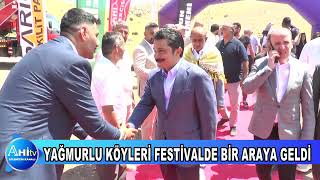 KIRŞEHİRDE YAĞMURLU KÖYLERİ FESTİVALDE BİR ARAYA GELDİ