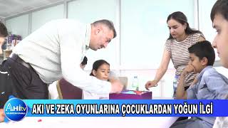 KIRŞEHİR CACABEY GENÇLİK MERKEZİNDE AKI VE ZEKA OYUNLARINA ÇOCUKLARDAN YOĞUN