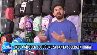OKULA GİDECEK ÇOCUĞUNUZA ÇANTA SEÇERKEN DİKKAT https://youtu.be/c86sXk7zfLg